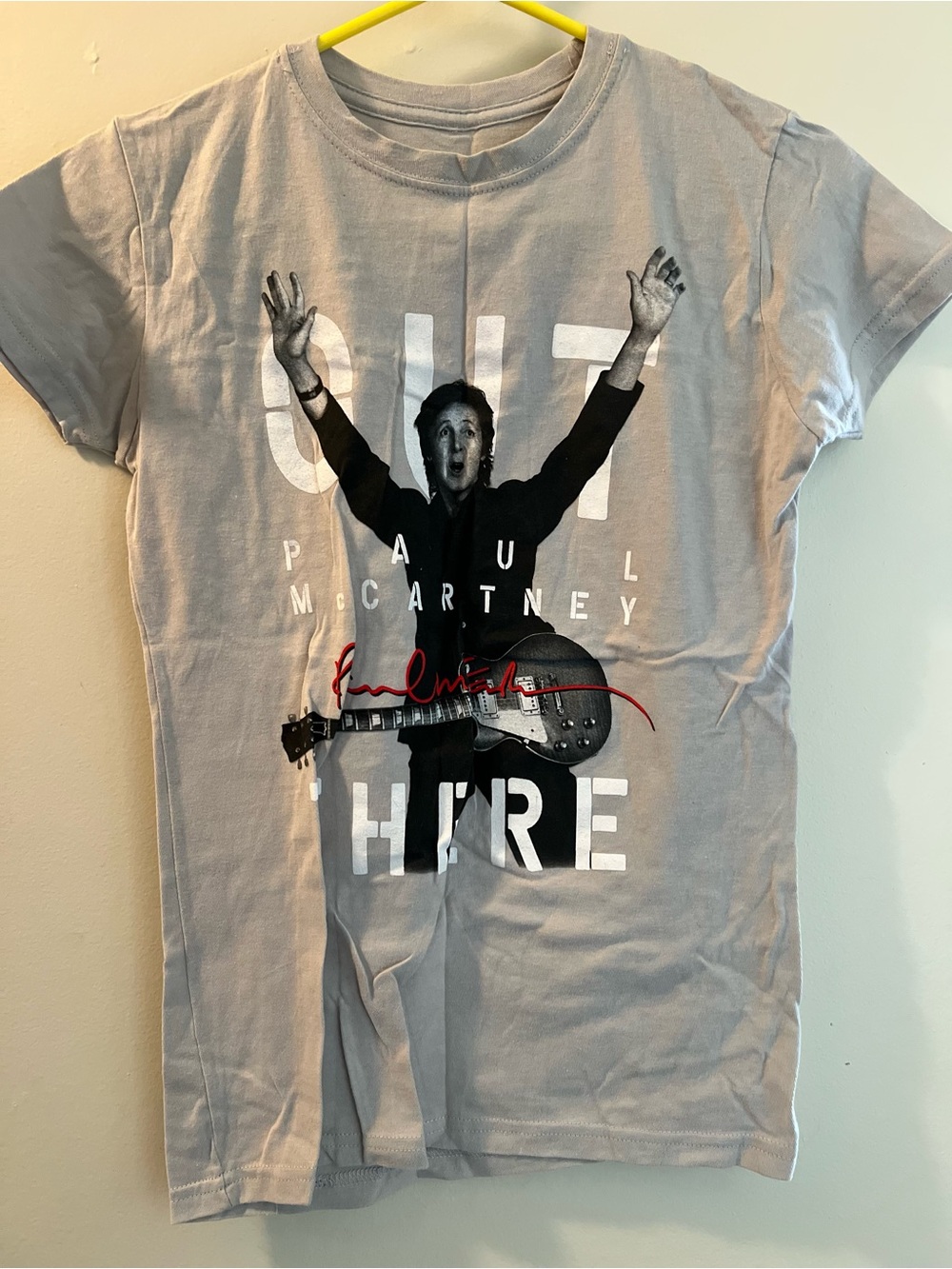 Gray Graphic Band Tee - Men's Shirt